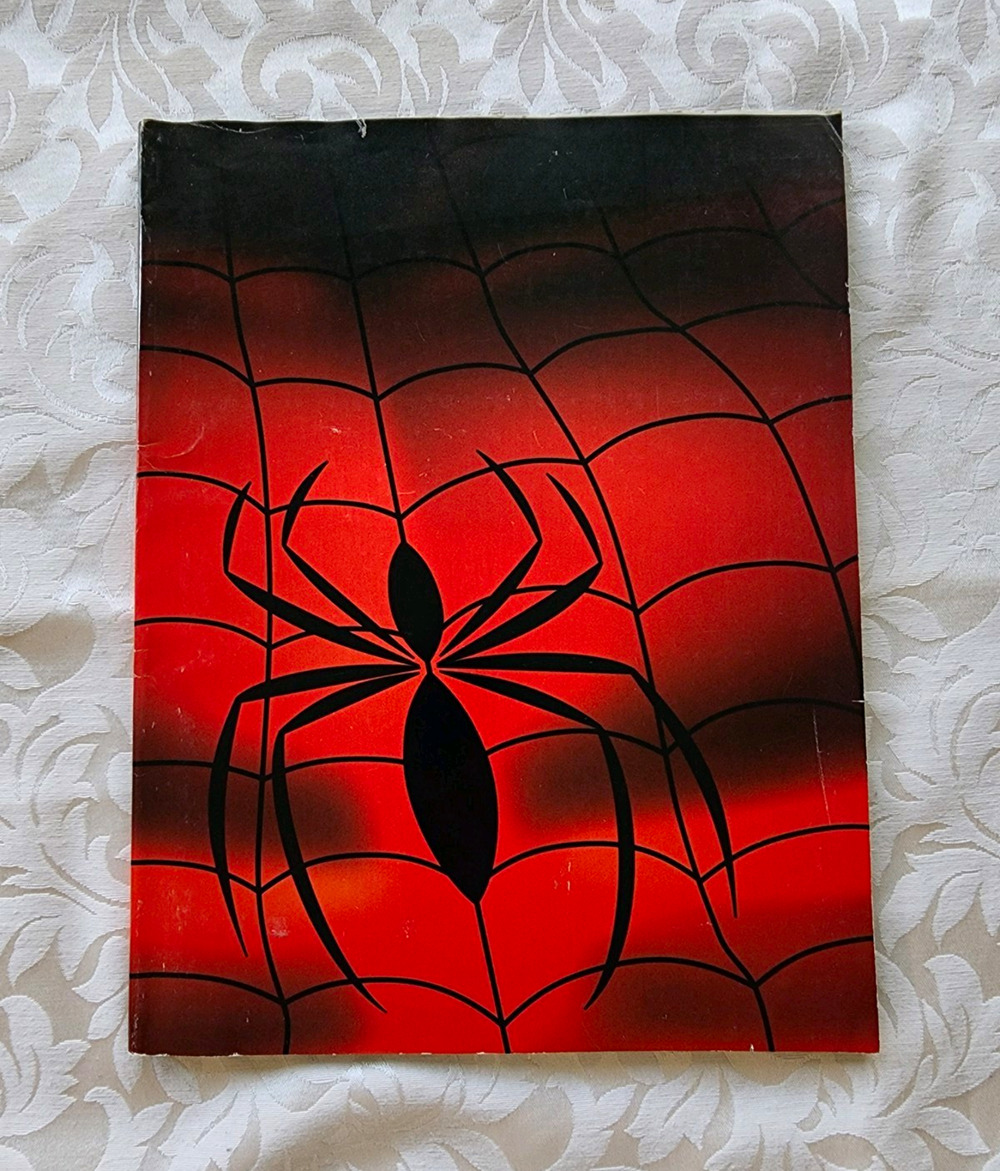 Spider-Man Nintendo Power Mail-Away Booklet with Stickers Sticker Sheet,w/POSTER